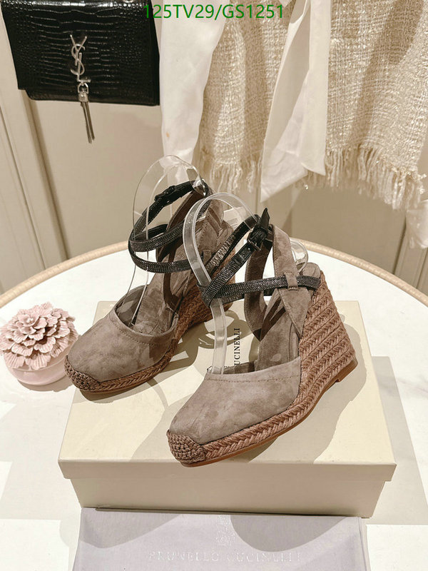 Women Shoes-Brunello Cucinelli Code: GS1251 $: 125USD