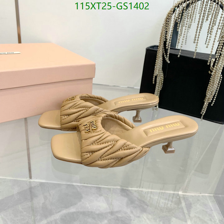 Women Shoes-Miu Miu Code: GS1402 $: 115USD
