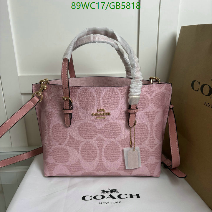 Coach Bag-(4A)-Handbag- Code: GB5818 $: 89USD