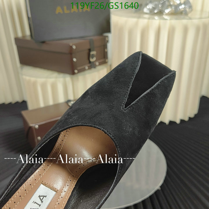 Women Shoes-ALAIA Code: GC1640 $: 119USD