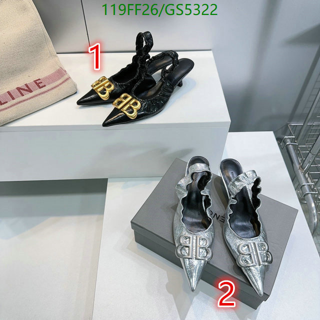 Women Shoes-Balenciaga Code: GS5322 $: 119USD
