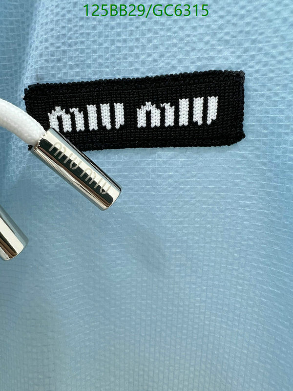 Clothing-MIUMIU Code: GC6315 $: 125USD