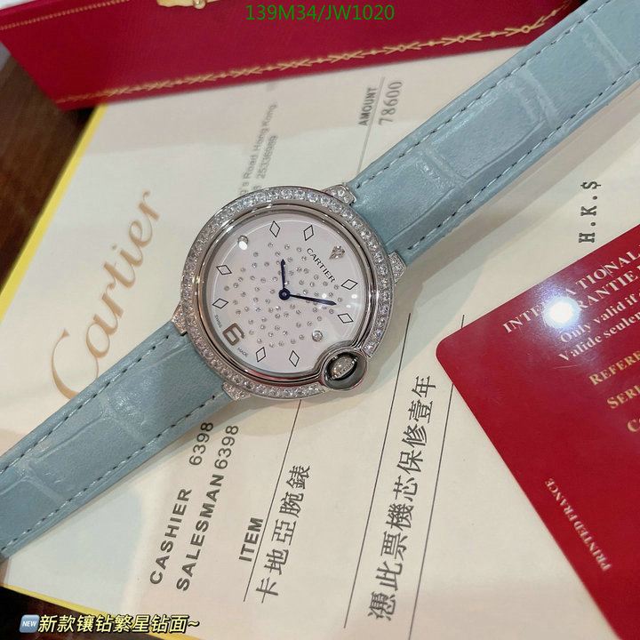 Watch-4A Quality-Cartier Code: JW1020 $: 139USD