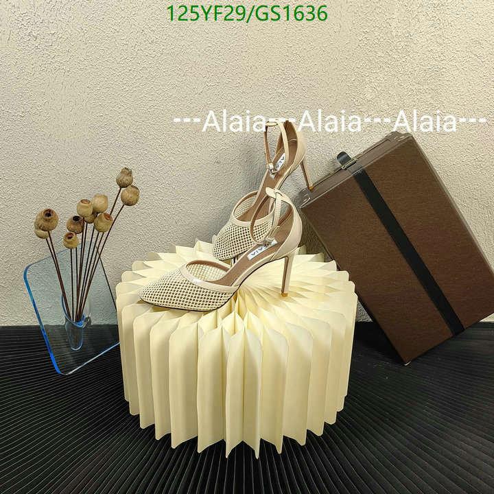 Women Shoes-ALAIA Code: GC1636 $: 125USD