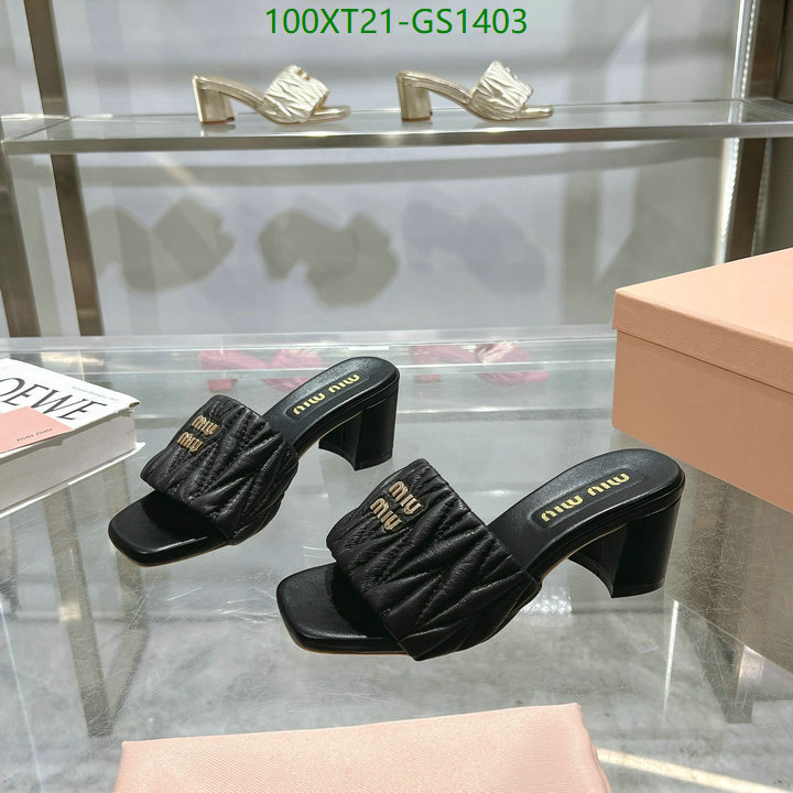 Women Shoes-Miu Miu Code: GS1403 $: 100USD