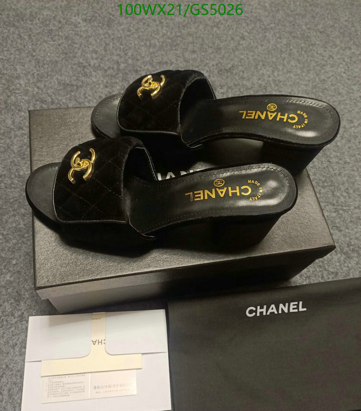 Women Shoes-Chanel Code: GS5026 $: 100USD