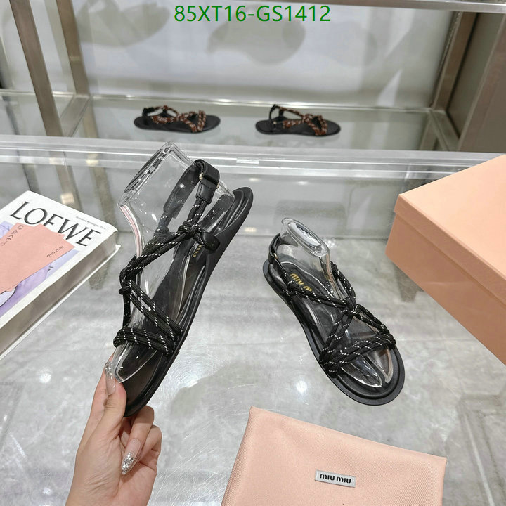 Women Shoes-Miu Miu Code: GS1412 $: 85USD