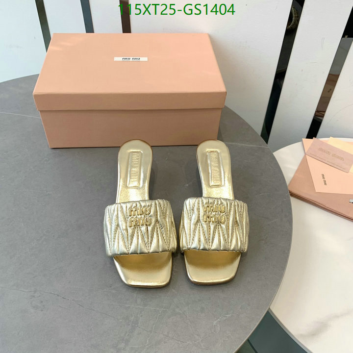 Women Shoes-Miu Miu Code: GS1404 $: 115USD