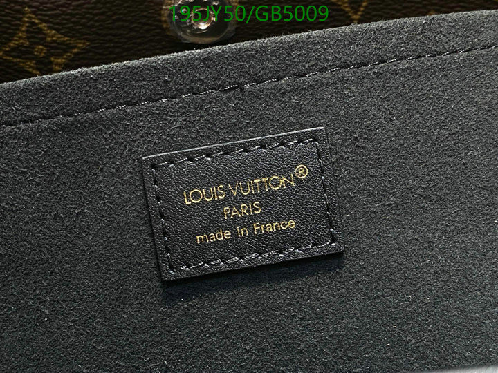 LV Bag-(Mirror)-Handbag- Code: GB5009 $: 195USD