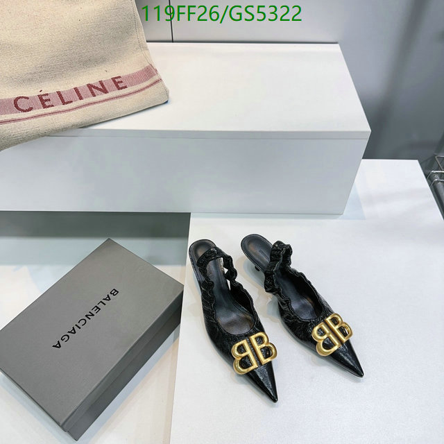 Women Shoes-Balenciaga Code: GS5322 $: 119USD
