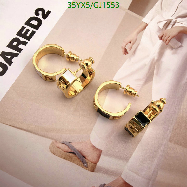 Jewelry-Fendi Code: GJ1553 $:35USD