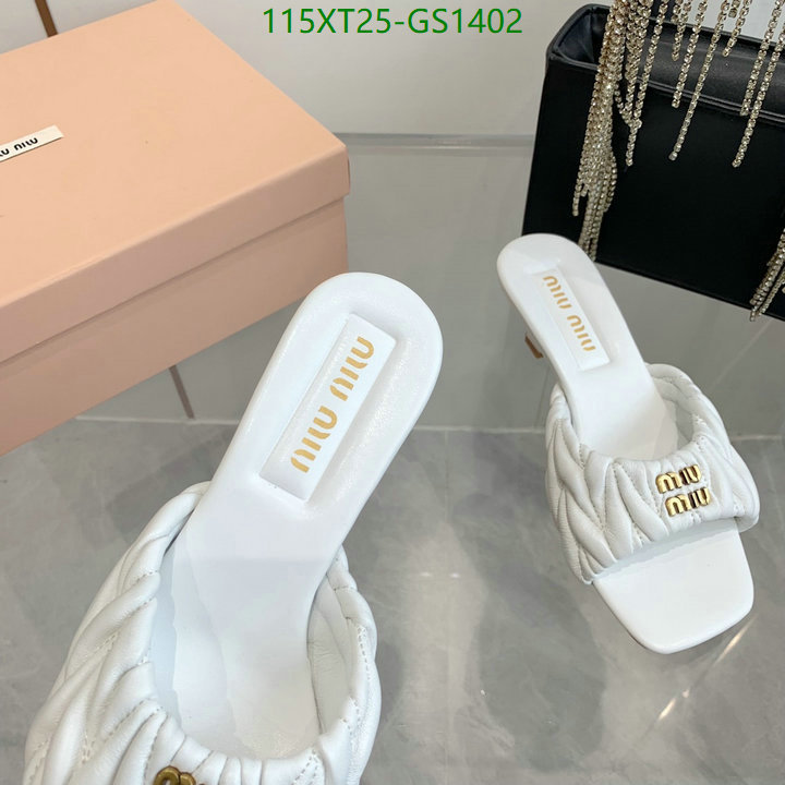 Women Shoes-Miu Miu Code: GS1402 $: 115USD