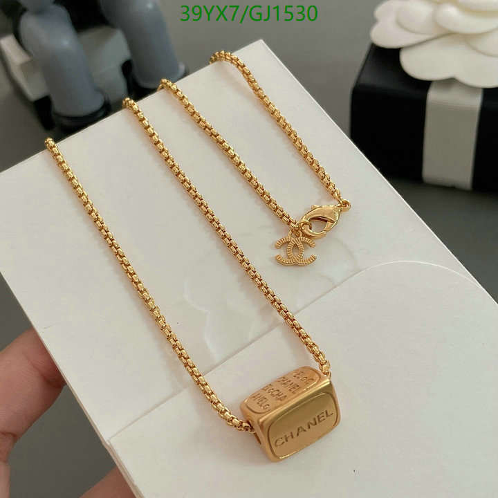 Jewelry-Chanel Code: GJ1530 $: 39USD