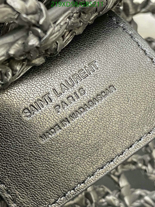 YSL Bag-(Mirror)-Handbag- Code: GB5211 $: 219USD
