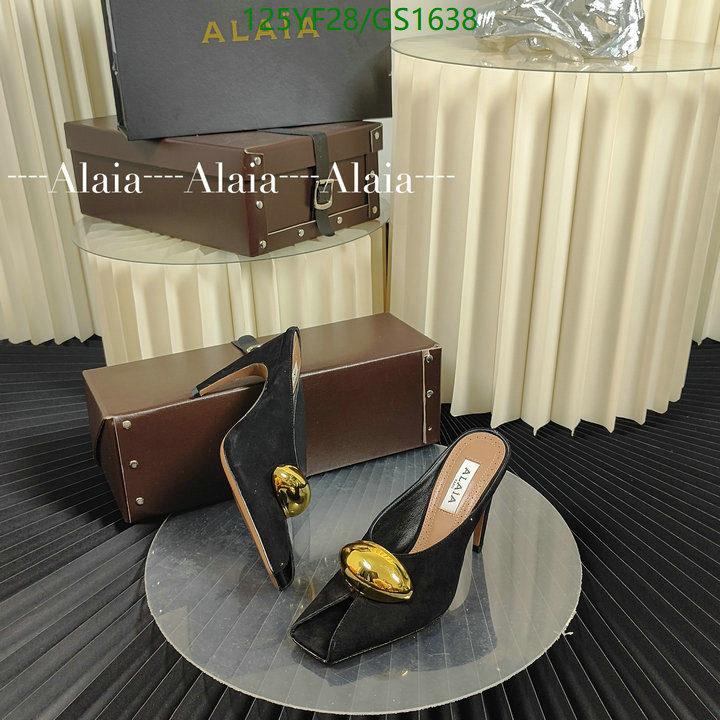 Women Shoes-ALAIA Code: GS1638 $: 125USD