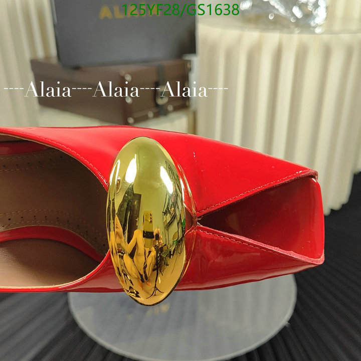 Women Shoes-ALAIA Code: GS1638 $: 125USD