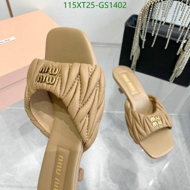 Women Shoes-Miu Miu Code: GS1402 $: 115USD