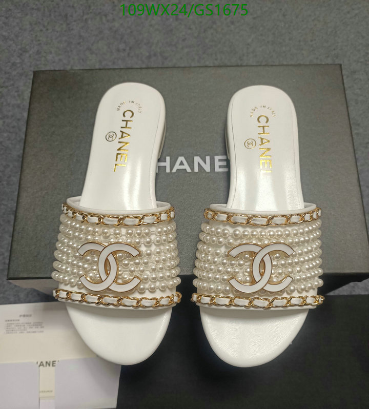 Women Shoes-Chanel Code: GS1675 $: 109USD