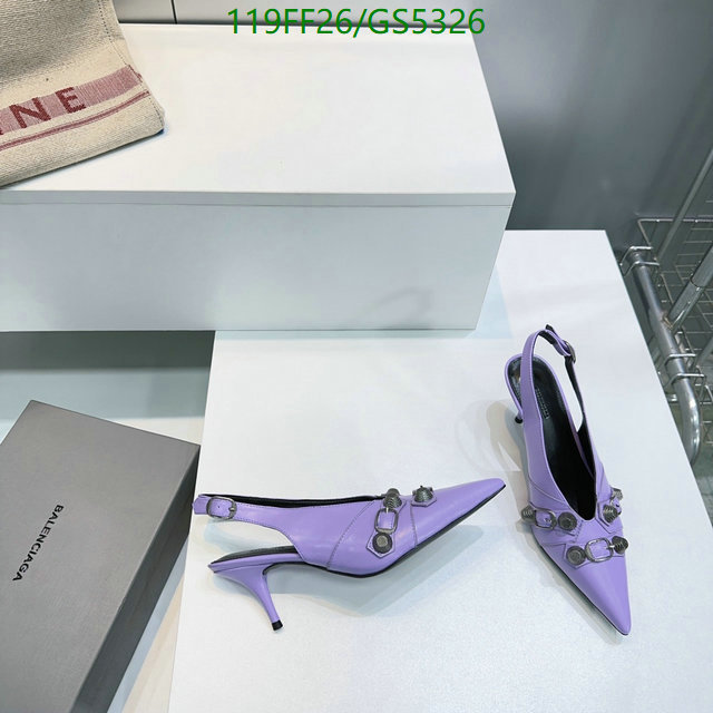 Women Shoes-Balenciaga Code: GS5326 $: 119USD