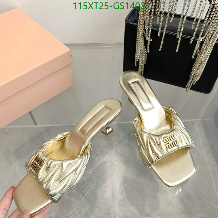 Women Shoes-Miu Miu Code: GS1402 $: 115USD