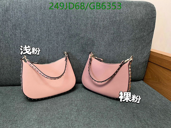 Valentino Bag-(Mirror)-Crossbody- Code: GB6353 $: 249USD