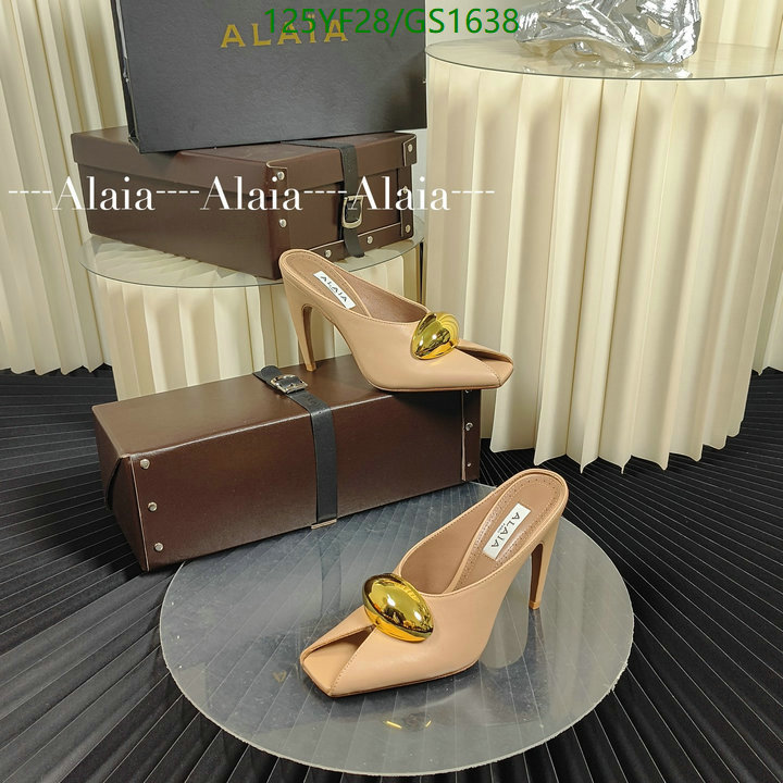 Women Shoes-ALAIA Code: GS1638 $: 125USD