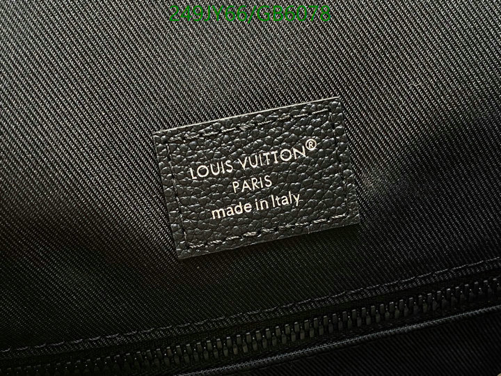 LV Bag-(Mirror)-Backpack- Code: GB6078 $: 249USD