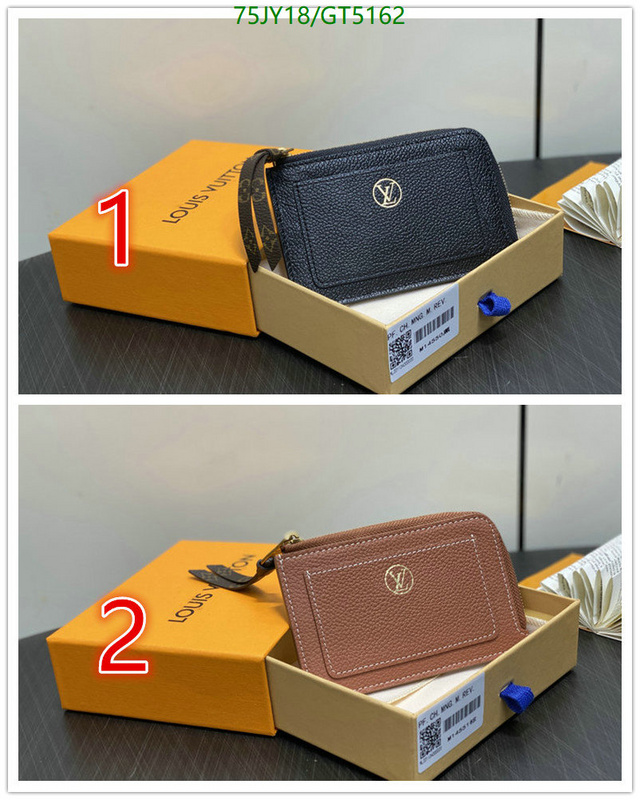 LV Bag-(Mirror)-Wallet- Code: GT5162 $: 75USD