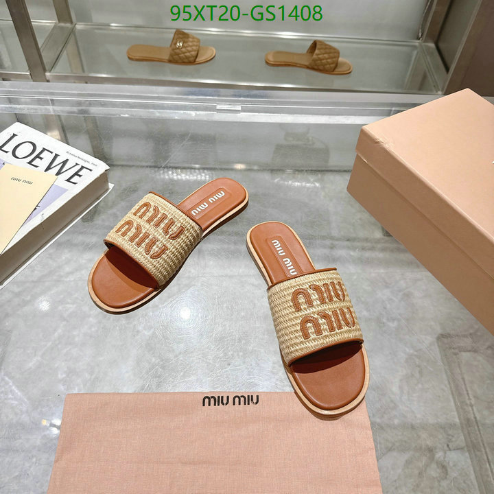 Women Shoes-Miu Miu Code: GS1408 $: 95USD