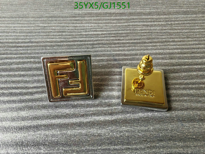 Jewelry-Fendi Code: GJ1551 $:35USD