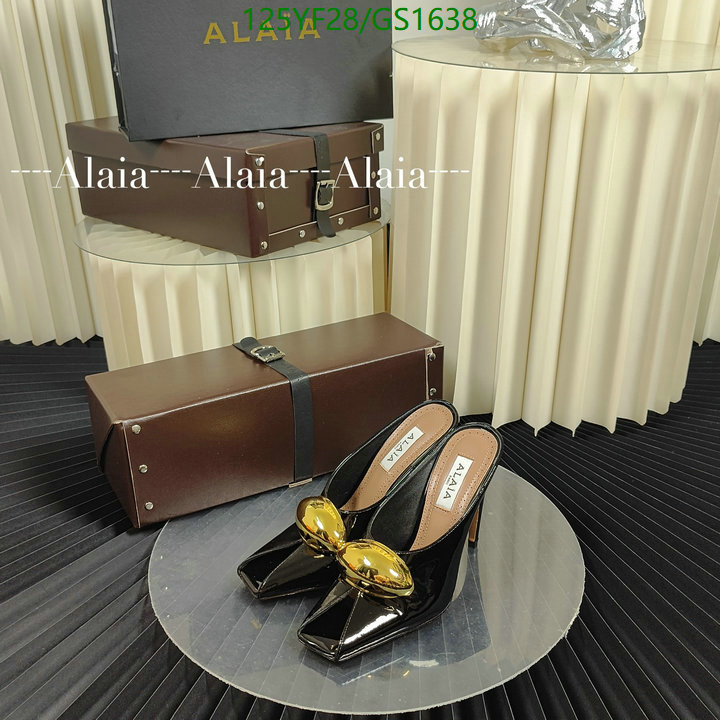 Women Shoes-ALAIA Code: GS1638 $: 125USD