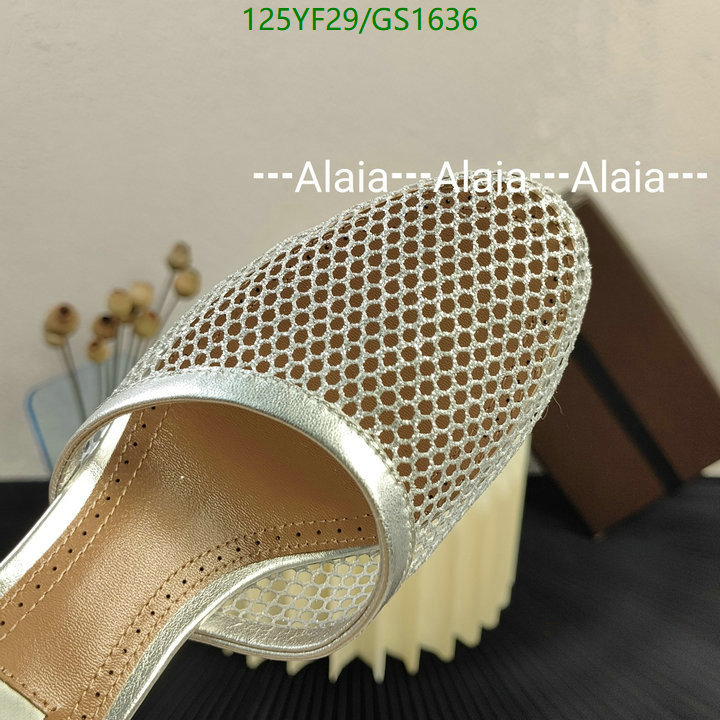 Women Shoes-ALAIA Code: GC1636 $: 125USD