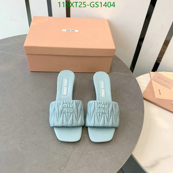 Women Shoes-Miu Miu Code: GS1404 $: 115USD