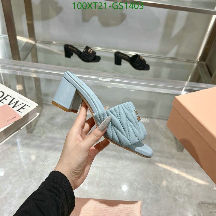 Women Shoes-Miu Miu Code: GS1403 $: 100USD