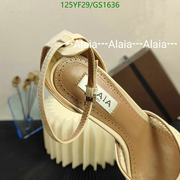 Women Shoes-ALAIA Code: GC1636 $: 125USD