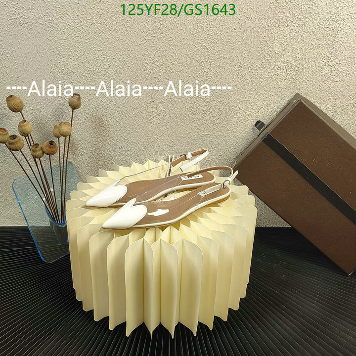 Women Shoes-ALAIA Code: GS1643 $: 125USD