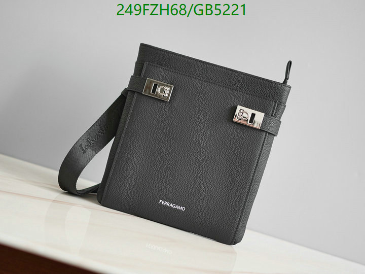 Ferragamo Bag-(Mirror)-Crossbody- Code: GB5221 $: 249USD