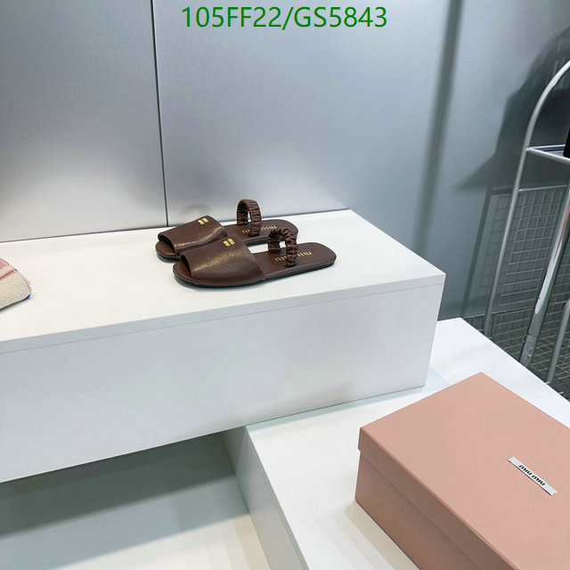 Women Shoes-Miu Miu Code: GS5843 $: 105USD