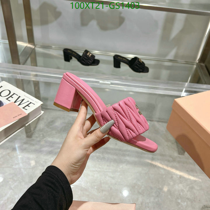 Women Shoes-Miu Miu Code: GS1403 $: 100USD