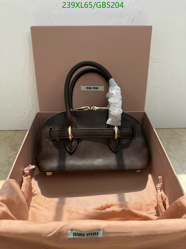 Miu Miu Bag-(Mirror)-Handbag- Code: GB5204 $: 239USD