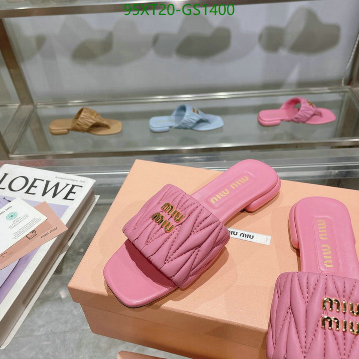 Women Shoes-Miu Miu Code: GS1400 $: 95USD