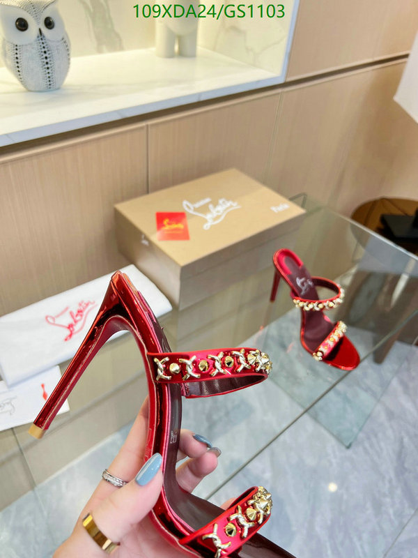 Women Shoes-Christian Louboutin Code: GS1103 $: 109USD