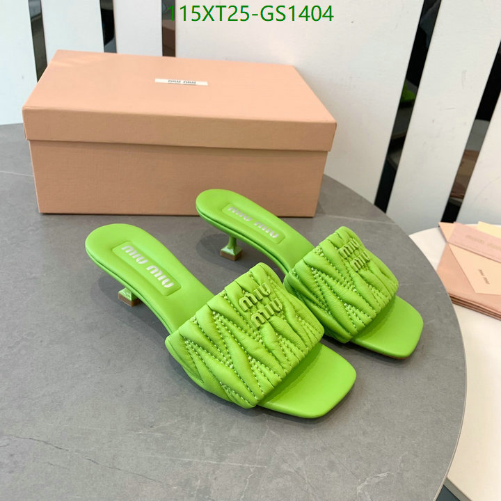 Women Shoes-Miu Miu Code: GS1404 $: 115USD