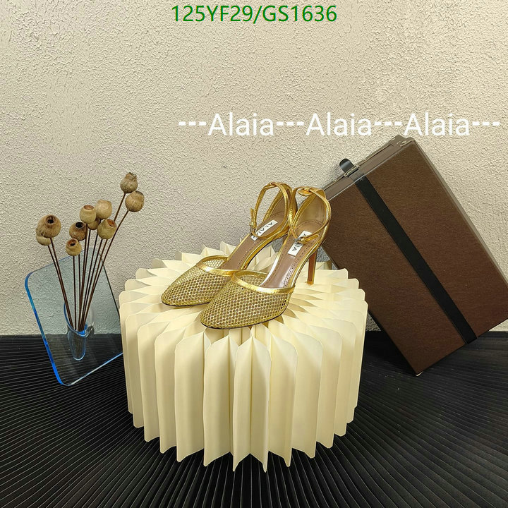 Women Shoes-ALAIA Code: GC1636 $: 125USD