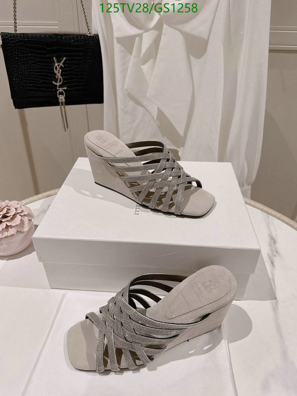 Women Shoes-Brunello Cucinelli Code: GS1258 $: 125USD