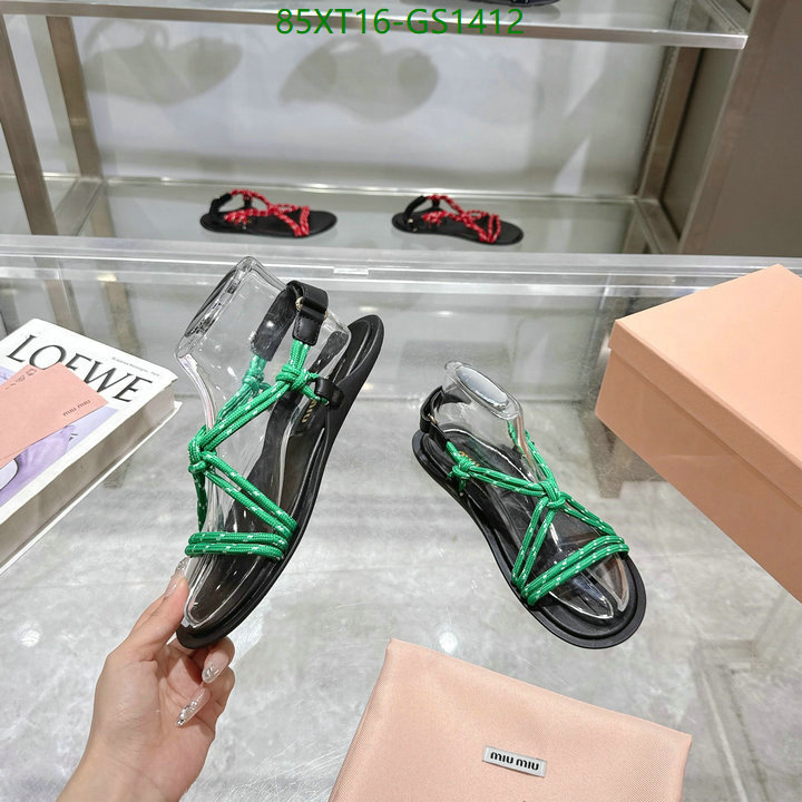 Women Shoes-Miu Miu Code: GS1412 $: 85USD