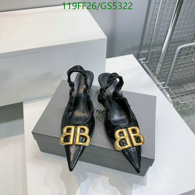 Women Shoes-Balenciaga Code: GS5322 $: 119USD