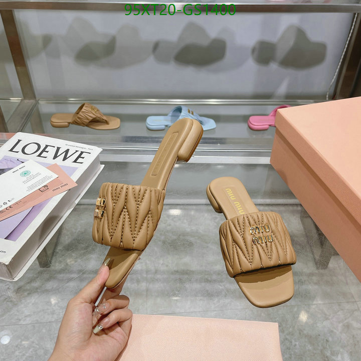 Women Shoes-Miu Miu Code: GS1400 $: 95USD
