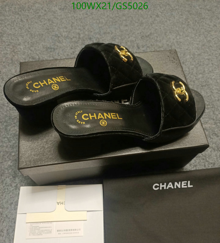 Women Shoes-Chanel Code: GS5026 $: 100USD