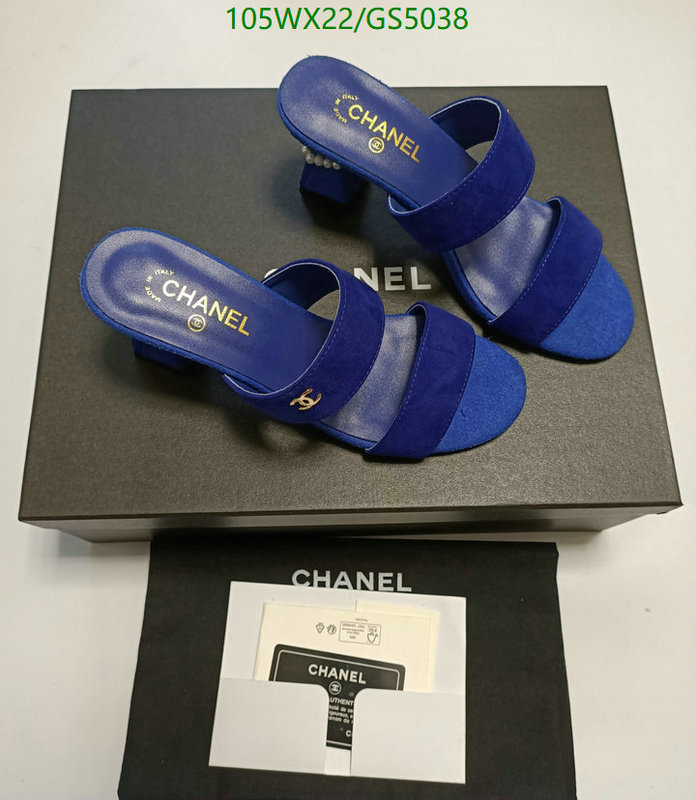 Women Shoes-Chanel Code: GS5038 $: 105USD